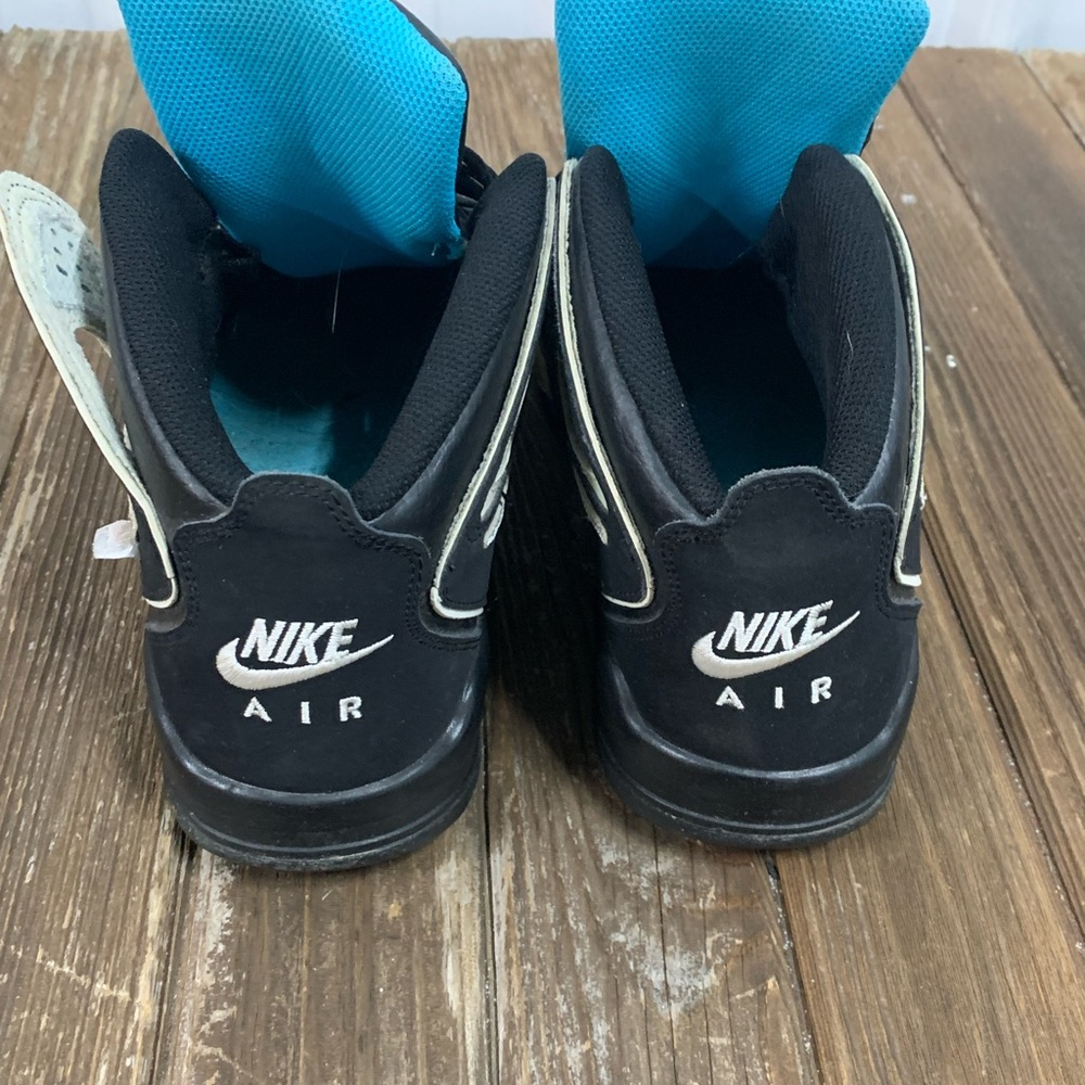 Nike Black and Teal Flight Sneakers - Picture 4 of 6